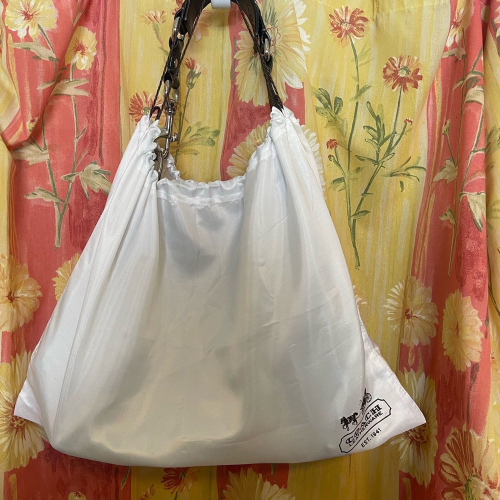Coach Black Leather Women's Carly Bag - Picture 10 of 12